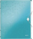 Leitz Ordnungsmappe WOW 46330051 DIN A4 6F&auml;cher PP eisblau 127611952