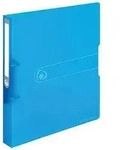 Herlitz Ringbuch 11205762 DIN A4 2Ringe 38cm transparent blau