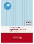 Brunnen Karteikarte 102260130 DIN A6 liniert bl 100 St./Pack. 145000450