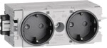 Tehalit Steckdose 2-fach gs GS2000 gsw GS20009011