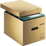 Leitz Archivbox 60810000 DIN A4 max. 7Ordner Pappe natronbraun 128001400