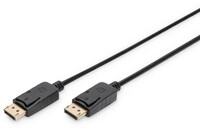 DIGITUS DisplayPort Anschlusskabel AK-340100-030-S sw