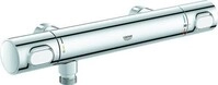 Grohe THM-Brausebatterie Grohtherm 500 34794 Wandmont. ohne S-Anschl&uuml;sse chrom