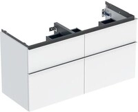 Geberit GE iCon Unterschrank f&uuml;r DWT, 4 Schubl. 118,4x61,5x47,6cm, wei&szlig;