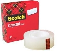 Scotch Klebefilm Crystal Clear 600 C6001933 19mmx33m transparent 164653400