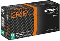 Stronghand Einw.-Handsch.Grip Schwarz Gr.11 schwarz Nitril 50 St./Box 0422-11