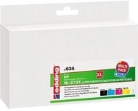 Edding Tintenpatrone 18-635 wie HP 973X sw/c/m/g 4 St./Pack. 101050992