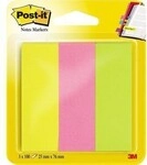 Post-it Haftstreifen Page Marker 671-3 25x76mm sortiert 3 St./Pack. 111100099