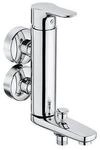 Kludi PURE&SOLID Waf&uuml;-Brause-EHM DN 15 vertikale Blockarmatur chrom 364890575