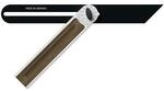 Ulmia Schmiege Alu-Line 505-330 Schienen-L.330mm Alu.m.Nu&szlig;baumeinlage