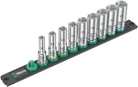 Wera Steckschl&uuml;sseleinsatzset Deep 1 9-tlg.Antr.10mm (3/8) Zoll Wera Werk