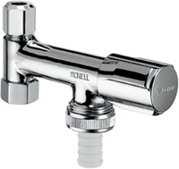 Schell Ger&auml;teventil COMFORT f&uuml;r Eckventil, RV, 3/8Zoll, chrom Schell-Connect