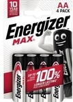 Energizer Batterie Max Alkaline E303323700 AA LR6 4St. 190223000