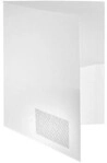 Foldersys Brosch&uuml;renmappe 10008-10 DIN A4 PP Klarsichttasche wei&szlig; 125244301