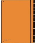 Pagna Pultordner Trend 24129-09 12F&auml;cher 3Schaul&ouml;cher orange 127216820