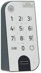 Burg-w&Auml;chter Tastatur 7712 Fingerprinttastatur anthrazit/wei&szlig; 50712