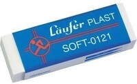 L&Auml;ufer L&auml;ufer Radierer Plast Soft 01210 65x21x12mm 317003600