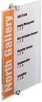 Durable T&uuml;rschild CRYSTAL SIGN 482519 210x297mm transparent 888211800