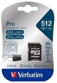 Verbatim microSDXC-Card 512GB 47046