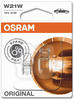 OSRAM Glühlampe W 21W 12V Doppelblister