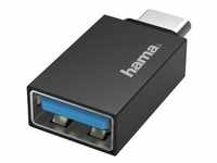 HAMA USB-A auf USB-C-Buchse USB-OTG-Adapter - USB 3.2 Gen1, 5 Gbit/s
