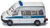 SIKU Modellauto Polizeibus 0804 - Detailgetreues Polizei Modell 1:87