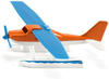SIKU Wasserflugzeug 1099 - Metall und Kunststoff, drehbarer Propeller, einklappbare