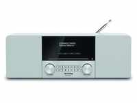 TechniSat DIGITRADIO 3 DAB+ Stereoradio Weiß: CD-Player, Bluetooth, 20