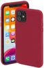 HAMA Handyhülle Cover "Finest Feel" für Apple iPhone 11 in Rot - Edles