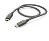 HAMA USB-C auf USB-C Ladekabel, 1m, Schwarz (00201589) - Schnellladekabel für