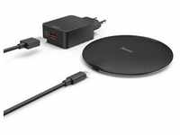HAMA Wireless Charger Set "QI-FC15 Metal" 15W - Kabelloses Ladepad für Quick Charge