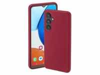 HAMA Cover "Finest Feel" für Samsung Galaxy A14/A14 5G, Rot - Weiches TPU-Back Case