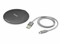 HAMA Wireless Charger "QI-FC10 Metal" – Kabelloses Smartphone-Ladepad mit 10W Fast