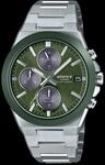 CASIO EDIFICE Uhr EFS-S650D-3A | Unisex | Gr&uuml;n/Silber