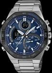 CASIO EDIFICE Uhr ECB-950DB-2A | Unisex | Schwarz/Silber