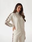 Sweatshirt Mit Seitlichem Logo-Tape