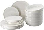 Rosenthal Jade Lift Bone China Weiss Set 18-tlg. mit Tellern