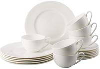 Rosenthal Jade Bone China Wei&szlig; Kaffeeset 18-tlg.