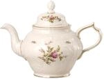 Rosenthal Sanssouci Elfenbein Moosrose neu Poliergold Ramona Teekanne 12 Pers.