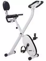 Klappbarer Heimtrainer | X-Bike | mit R&uuml;ckenlehne | 24 Computer gesteuerte