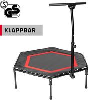 Faltbares Fitness Trampolin mit klappbaren Standbeinen