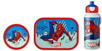 Mepal Lunchset Campus (Pop-up-Trinkflasche, Brotdose & Fruchtbox) - Spiderman