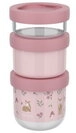 Mepal Mepal Mio Snackbox stapelbar 3-teilig Little Dutch - Fairy Garden