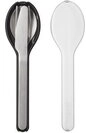 Mepal Besteck-Set Ellipse 3-teilig - Nordic black