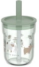 Mepal Kinder-Trinkglas Mepal Mio 250 ml mit Trinkhalm Little Dutch - Little Farm