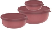 Mepal Lumina set 3-teilig (250 + 750 + 1500 ml) - Vivid mauve