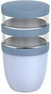 Mepal Ellipse Lunchpot 3-teilig 500 ml + 200 ml + 200 ml &ndash; Nordic blue