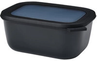 Mepal Multisch&uuml;ssel Cirqula rechteckig 1500 ml - Nordic black