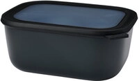 Mepal Multisch&uuml;ssel Cirqula rechteckig 3000 ml - Nordic black