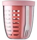 Mepal Ellipse Fruitpot - Vivid mauve